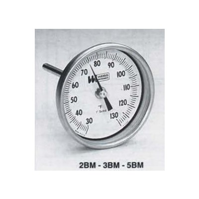 "THERMOMETER 2 FACE, 6 INS 50-300F"