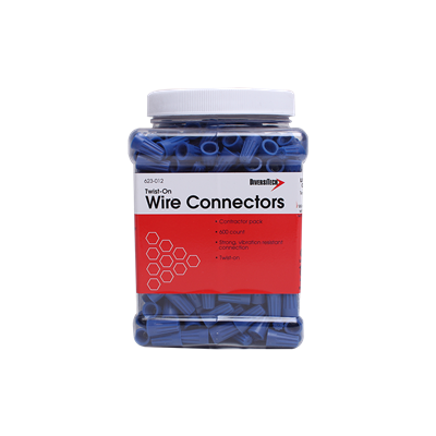"WIRE CONNECTORS, BLUE, 72B, PK OF 600"