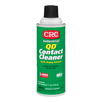 "CONTACT CLEANER, QD&reg;, 11 OZ."