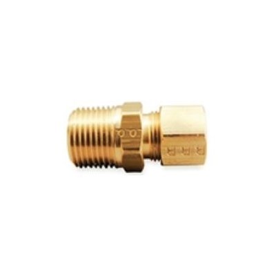 MALE ADAPTER 1/4 COMP X 1/8 MPT