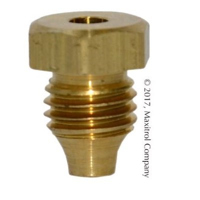VENT CONNECTOR 5/16-24 Nut for 1/8 O.D