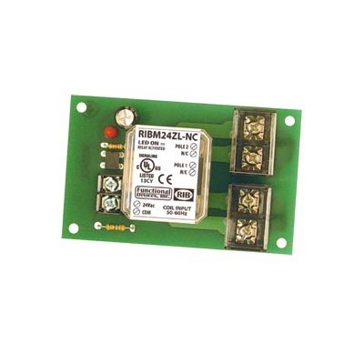 Panel Relay 4.00x2.35in 30Amp DPST-NC