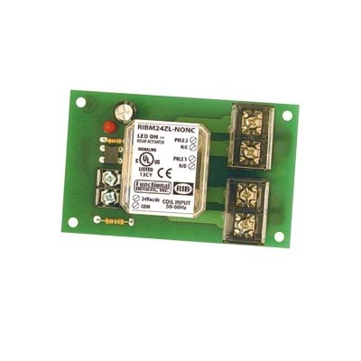 Panel Relay 4in 30Amp DPST-NONC 24Vac/