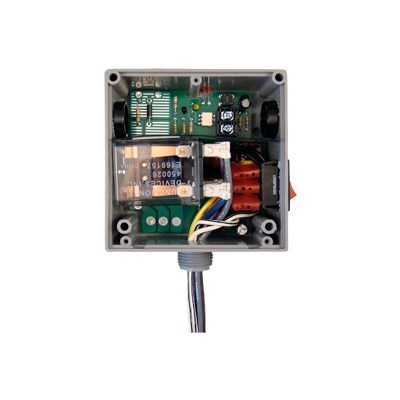 Enclosed Relay 20Amp + Override DPDT