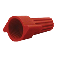 "WIRE CONNECTORS, RED, 86, PK OF 100"