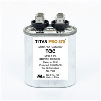 Titan Pro Capacitor 5 MFD 370V OVAL